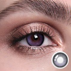 Natural Contact Lenses, Eye Color Chart, Green Aurora, Grey Contacts, Coloured Contact Lenses, Lenses Eye, Crystal Green, Circle Lenses, Sensitive Eyes