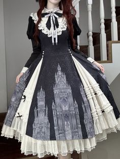 New Release: 【-Church Bells-】 #GothicLolita OP Dress

◆ Shopping Link >>> https://lolitawardrobe.com/church-bells-gothic-lolita-op-dress_p8495.html Vestidos Retro, Op Dress, Bow Women, New Retro, Gothic Dress, Dress Spring, Lolita Dress, Gothic Lolita, Cute Bows