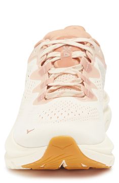 This all-purpose training shoe is updated with a single-layer mesh upper, a sock-like bootie and ghillie lacing to deliver a secure, well-balanced ride. The speckled regrind midsole and gum-rubber outsole are designed for lateral side-to-side movement so you easily transition from street to studio floors. Removable insole Neutral: provides soft, even cushioning with an emphasis on comfort during any activity Lace-up style Cushioned footbed Textile and synthetic upper/synthetic lining and sole Im Womens Running Sneakers, Women’s Tennis Shoes Outfit, Nurse Tennis Shoes, Womens Hoka Shoes, Hoka Tennis Shoes, Women’s Shoes, Hoka Shoes Woman, Cute Tennis Shoes, Shoes In Style