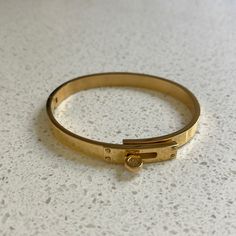 Brand New, Never Worn Adornia Lock Bangle Bracelet. I Have Large Wrists And Did Not Fit. Comes With Dust Bag. Adjustable Silver Bracelet, Handmade Charm Bracelets, Kate Spade Bracelet, Gold Bangle Set, Crystal Anklet, Slide Bracelet, Metal Cuff Bracelet, Leather Bangle, Gold Anklet