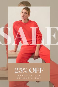 Save 25% on women's activewear during Athleta's Single's Day event. Plus save $50 on orders $200+. Single's Day, We Are Strong, Athleisure Women, Women's Activewear, Singles Day, Womens Activewear, Lifestyle Brand, Lifestyle Brands