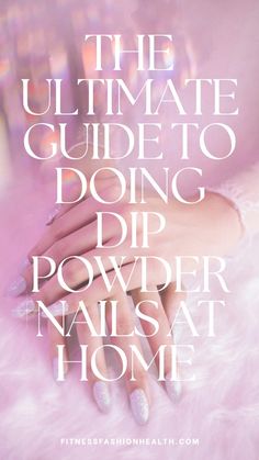 I´ve always thought doing dip powder nails takes forever and is so hard to do but with this tutorial it is just so easy and fast! Dipping Powder Nails, Nails Dipping Powder, Nails Tutorial