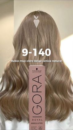 Bone Hair Color, Igora Hair Color, Beige Hair Color, Golden Hair Color, Beige Hair, Beauty Makeup Tutorial, Nose Contouring, Beautiful Hair Color, Golden Hair