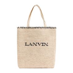 Lanvin Bag, Raffia Tote Bag, Jeanne Lanvin, Brown Leather Shoulder Bag, Convertible Bags, Woven Raffia, Clutch Pouch, Dolce E Gabbana, Shopping Tote Bag