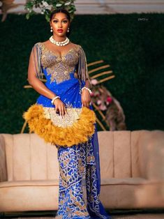 Igbo Bride Attire, Igbo Dress, Igbo Wedding Dress, George Dress, Igbo Bride, Igbo Wedding, African Traditional Wedding Dress, Bride Attire