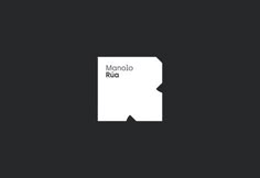 the monogramic logo for mario rua's new album, which is out today