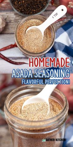 homemade asada seasoning is the perfect way to use it in your kitchen or as an appetizer