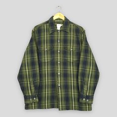 Vintage Calvin Klein Jeans Checkered Flannel Shirt Medium 90s Calvin Klein New York Buttondown Shirt Ck Green Checked Flannel Oxfords Size M Good Used Condition. No holes and stains. Size (On Tag) : Size M **To make sure if it FITS YOU, refer at the exact measurements. Size Measurement (All measurements were taken lying flat) : Width [armpit to armpit] : 23.5 inches / 60 cm Length [shoulder to end of garment] : 29 inches / 74 cm THIS IS USED CLOTHING! PLEASE DON`T EXPECTED IT TO BE LIKE NEW OR D Vintage Calvin Klein Jeans, 90s Calvin Klein, Vintage Calvin Klein, Tartan Design, Calvin Klein Men, Used Clothing, Calvin Klein Jeans, Flannel Shirt, Vintage Tshirts