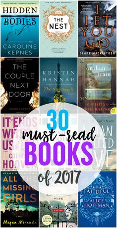 the top 30 must read books of 2017, including one that has been written by authors