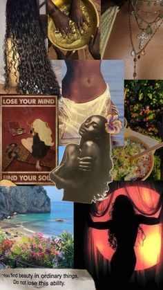 Brown Aura, Vision Collage, Black Femininity, Dark Feminine Aesthetic, Pretty Wallpaper Iphone, Black Aesthetic Wallpaper, Summer Inspiration, Ethereal Art, Island Girl