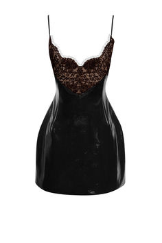 Introducing Shelby: a chic leather and lace mini crafted from cruelty-free faux vegan leather. Fully lined with satin, it features an A-line skirt and intricately scalloped lace bust panel for a chic silhouette. Ideal for any occasion, available in classic black and deep brown. Elevate your style with this versatile essential. Party Night Dress, Tie Dye Jumpsuit, Looks Party, A Line Mini Skirt, Maxi Dress Cocktail, Black Vegan, Deep Brown, Scalloped Lace, Dress With Cardigan