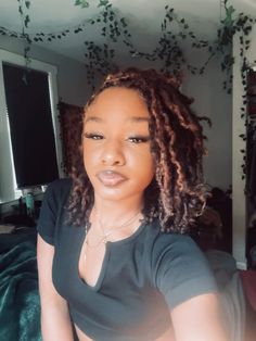 #locs Loc Styles, Aesthetic Hair, About Hair, Pretty Hairstyles, Locs, Hair Tutorial, Hair Inspo, Beautiful Hair