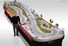 Hot Wheels Race Track Slot Machine Cake, Slot Machine Party, Slot Car Tracks, Slot Car, Machine Design, Car Videos