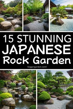 15 Essential Elements for Your Japanese Rock Garden Transformation: Bring tranquility to your Asian Garden Backyard with Japanese Zen Garden Backyard elements and Zen Garden Front Yard ideas, perfect for Zen Sand Garden Backyard settings. Japanese Garden Landscape Backyards, Japanese Garden Plans Design, Japanese Waterfall Garden, Small Meditation Garden Ideas, Asian Garden Backyard, Small Zen Garden Ideas Outdoor, Japanese Pond Garden, Japanese Backyard Ideas, Japanese Rock Garden Design