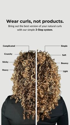 As seen in Cosmo, Allure, Elle, Marie Claire and more. Over 43,000 5-Star Reviews. 30-Day Money-Back Guarantee. Wavy Hair 2b, Trending Hairstyles For Women, Curly Hair Shampoo, Hairstyles Celebrities, Colored Curly Hair, Hair Advice, Hair Help, Work Hairstyles