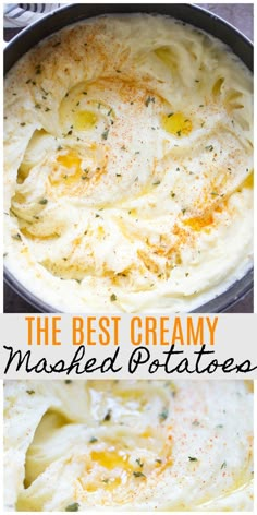 the best creamy mashed potatoes recipe