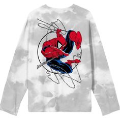 Dive into the world of Spiderman with this officially licensed Grey Cloud Wash Long Sleeve Tee. Designed with a passion for both fashion and fandom, its unique cloud wash gives a trendy twist to a classic superhero tee. Crafted from breathable and lightweight fabric, it promises superior softness, ensuring maximum comfort throughout your day. Whether you're hanging out with friends or embarking on an adventure, this shirt will make a stylish statement. Imported and made with attention to detail, Spiderman Shirt, Grey Clouds, Shipt Shopper, Casual Wardrobe, Long Sleeve Tee, Online Purchase, Lightweight Fabric, Hanging Out, Fitness Fashion