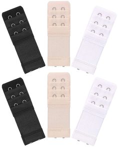 PRICES MAY VARY. Women bra extender sizes(LW): 9.8 x 3.2 cm, this bra extender has 3 rows of position hooks, 3 by 2 hooks enables you to adjust your bras easily Ladies bra extension material: the fabric part is made of elastic cotton and the metal hook part is made of stainless steel, the cotton fabric is soft and comfortable to wear Multiple adaptation: this brassiere extenders have 3 colors, black, skin color and white, can match with your different colors bras, also you can choose the color a Old Bras, Bra Extender, Velvet Necklace, Adjustable Bra, Shoe Display, New Bra, Encouragement Gifts, Perfect Bra, Velvet Choker