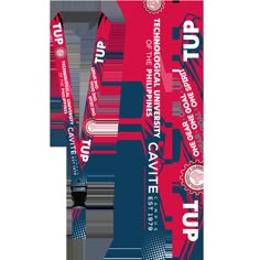 a red and blue lanyard with the words up on it, next to a lanyard strap