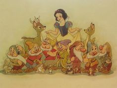 snow white and the seven dwarfs from disney's snow white and the seven dwarfs