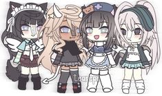 Gacha life Gacha Base Poses, Gacha Base, Gacha Life Ideas, Gacha Outfit Ideas, Custom Stuffed Animal, Gacha Life Outfits, Gacha Life Oc