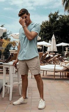 Men’s Florida Style, Men’s Summer Style Athletic, Mens Clothing Styles Athletic, Men Outfits Vacation, Mens Summer Vacation Outfits, Mens Summer Clothes Casual, Large Men Fashion Summer, Men Vacation Outfits Summer, Men’s Beach Vacation Outfits