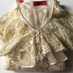 Made In Italy Was Waged Size 12, In Reality M I Did Not Iron It, If You Are Interested Pls Let Me Know - Will Do It For You:), Too Many Details R A R E Vintage Valentino, Ruffle Shirt, Lace Blouse, Vintage Tops, R A, A R, Do It, Size 12, In Italy