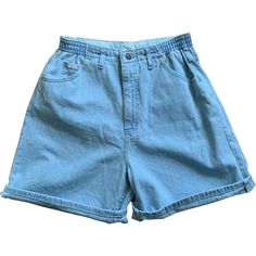 90s/00s Light Wash Denim Shorts By Lee