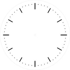 a white clock face with black numbers on the sides and four o'clock hands