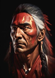 Living Machine, Wall Art Square, Indian Artwork, Native American Warrior, Native American Images, Native American Chief