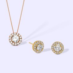 The Round Halo Necklace embodies sophistication and beauty that transcends trends. The main design features a halo of brilliance encircling a central gem, evoking the interconnectedness of all things. With its delicate chain, this necklace becomes a radiant emblem, a timeless accessory that adorns both body and soul. Radiant Halo, Diamond Jewelry Set, Replica Jewelry, Jewelry Styles, Halo Necklace, Round Halo, Halo Pendant, Vs Diamond, Delicate Design