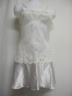 White Satin Baby Doll Nightgown Lace Short Nightgown Bridal | Etsy White Lace Fitted Nightgown, Fitted White Lace Nightgown, White Fitted Lace Nightgown, White Sheer Nightgown, Cream Lace-trim Sleepwear For Wedding, White Lace Trim Wedding Sleepwear, Cream Wedding Sleepwear With Lace Trim, White Sheer Camisole Dress, Lace Nightgown For Parties