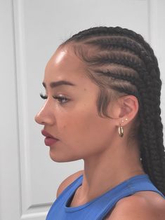 Rockabilly Hairstyles, Braided Cornrow Hairstyles, Pretty Braided Hairstyles, Women's Hairstyles, Hairstyles Curly