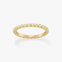 Beaded Ring Gold Rings For Women, Simple Rings, Delicate Wedding, James Avery Jewelry, Popular Rings, Ancient Designs, Beaded Ring, Buy Bead, Stack Ring