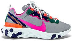 Nike Women's React Element 55 Sneaker Cycling Shoes Women, Cheap Fashion, Fashion Story, Women's Footwear, Fashion Help, High Heel Boots