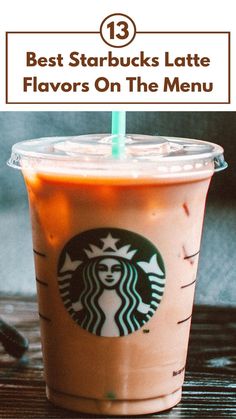 An inviting close-up of a refreshing iced Starbucks latte in a clear plastic cup, showcasing creamy layers of espresso and milk. Perfect for coffee lovers exploring popular cold latte options for a delicious caffeine boost. Menu Inspiration, Coffee Lovers