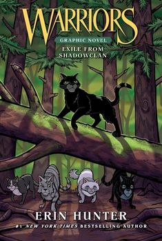 The warrior cats leap off the page in this original full-color adventure--a stand-alone graphic novel set in the wild world of Erin Hunter's #1 bestselling Warriors series.On the verge of a bitter leaf-bare, ShadowClan stands on the brink of its own destruction.When battle-obsessed Brokenstar banishes Nightpelt and the rest of ShadowClan's elders to the farthest edges of Clan territory, Nightpelt is shocked at his cruelty. But he's determined to ensure he and his fellow exiles survive the coming Warriors Erin Hunter, Warrior Cats Books, Hunter Fans, The Warrior, Cat Books, Animal Behavior, Cat Graphic, Warrior Cat, Famous Books