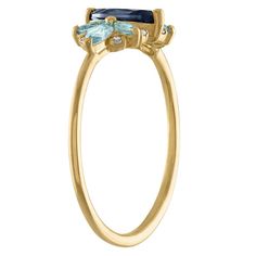 Complement your elegant style with this Tiara 10k Gold Blue Topaz & Diamond Accent Ring. Click on this JEWELRY & WATCHES GUIDE to learn about fit, styles, materials and more! Complement your elegant style with this Tiara 10k Gold Blue Topaz & Diamond Accent Ring. Click on this JEWELRY & WATCHES GUIDE to learn about fit, styles, materials and more! FEATURES Width: 7.5 mm Nickel free Metal: 10k gold Finish: polished Packaging: boxedSTONE DETAILS Stone type: Swiss blue topaz, London blue topaz Tota Marquise Setting, Diamond Accent Ring, Swiss Blue Topaz, Blue Topaz Ring, London Blue Topaz, London Blue, Topaz Ring, 10k Gold, Elegant Style