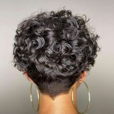 Undercut Curly Pixie Cut Undercut Pixie Long On Top, Super Short Curly Haircuts For Women, Short Messy Curly Haircuts, Edgy Curly Short Hair, Short Curly Hairstyles For Women Pixie, Pixie Bob Haircut Curly Hair, Short Hairstyles For Thick Hair Curly Black Natural Curls, Feminine Pixie Haircut Curly, Long Curly Pixie Haircut