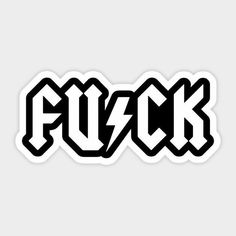 black and white sticker with the word flickk in it's middle corner