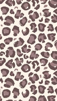 an animal print pattern in brown and white