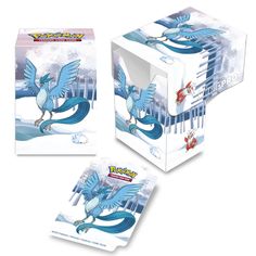 the pokemon trading card game box is open and ready to be used as an item