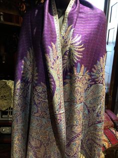 Deep royal purple with beige weave Vintage styled wrap 28 X 70 Nice brocade paisley Very soft silk blend Styled from ancient Jamawar Indian motifs These are replicated from vintage shawl collections by my own company We may have larger quantities available for weddings, bridesmaids, or wholesale orders. Please inquire. All shipped free in the US Please check out our THOUSANDS of great reviews Purple Silk Shawl Scarf, Purple Pashmina Scarves, Bohemian Purple Shawl Silk Scarf, Purple Bohemian Shawl Silk Scarf, Bohemian Purple Silk Shawl Scarf, Purple Bohemian Silk Shawl Scarf, Traditional Purple Pashmina Shawl, Purple Silk Bohemian Scarves, Elegant Purple Dupatta With Traditional Patterns