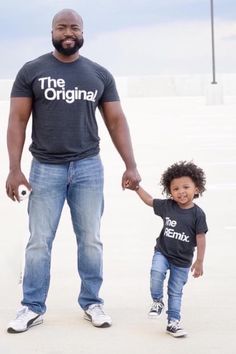 matching child and dad shirts, the original the remix, fathers day gift Black Short Sleeve Top For Family Gatherings, Matching Black T-shirt With Letter Print, Casual Black T-shirt For Family Gatherings, Black Crew Neck Top For Family Outings, Black Tops With Graphic Print For Family Events, Black Cotton Tops For Family Events, Black Short Sleeve Tops For Family Outings, Black Graphic Tee For Family Occasions, Black Crew Neck T-shirt For Family Events