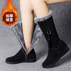 Shipping: Worldwide Express Shipping AvailableDelivery time: 7-15Days Fast ShippingReturns: Fast refund, 100% Money Back Guarantee.Brand Name: BKQUBoot Type: Martin BootsShaft Material: PUOutsole Material: RubberUpper Material: PUOrigin: Mainland ChinaCN: HenanSeason: WinterInsole Material: EVAHeel Type: Square heelLining Material: PVCBoot Height: Mid-CalfItem Type: BootsFashion Element: SewingDepartment Name: AdultToe Shape: Round ToeHeel Height: Med (3cm-5cm)With Platforms: NoStyle: sexyis_han Fur Boots Women, Boot Sneakers, Fur Heels, Warm Snow Boots, Winter Shoes For Women, Warm Shoes, Shoes Boots Ankle, Warm Boots, Girly Shoes