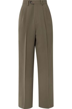 Peter Do Cady Wide-Leg Pants Peter Do, Rejina Pyo, Aviator Style, Suit Fashion, Point Of View, Who What Wear