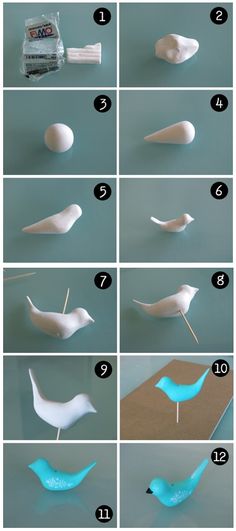 how to make a bird out of paper