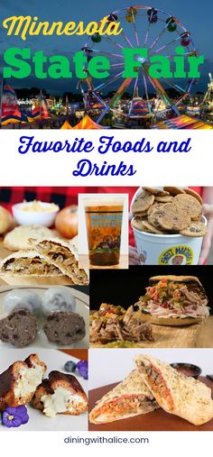 minnesota state fair favorite foods and drinks