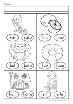 worksheet for beginning and ending the letter i with pictures to color on it