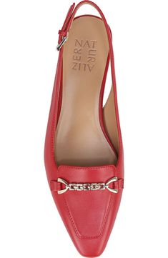 Luxury Low-heel Slingback Pumps With Red Sole, Slingback Sandals With 4-inch Heel In Patent Leather, Red Slingback Sandals With 4-inch Heel, Red Slingback Heels With 4-inch Heel, Luxury Red Slingback Pumps With 4-inch Heel, The Vamps, Slingback Sandal, Block Heels, Womens Sandals